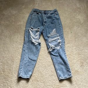 Simple Society Junior Size 13 Distressed Jeans